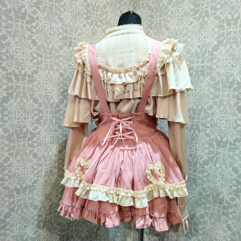 星箱Works】シャンティクリーム・パティスリー サスペンダー付き