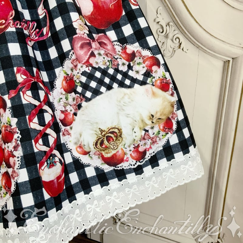 Enchantlic Enchantilly】プリリリィ ～夢見る赤林檎～ ギンガム
