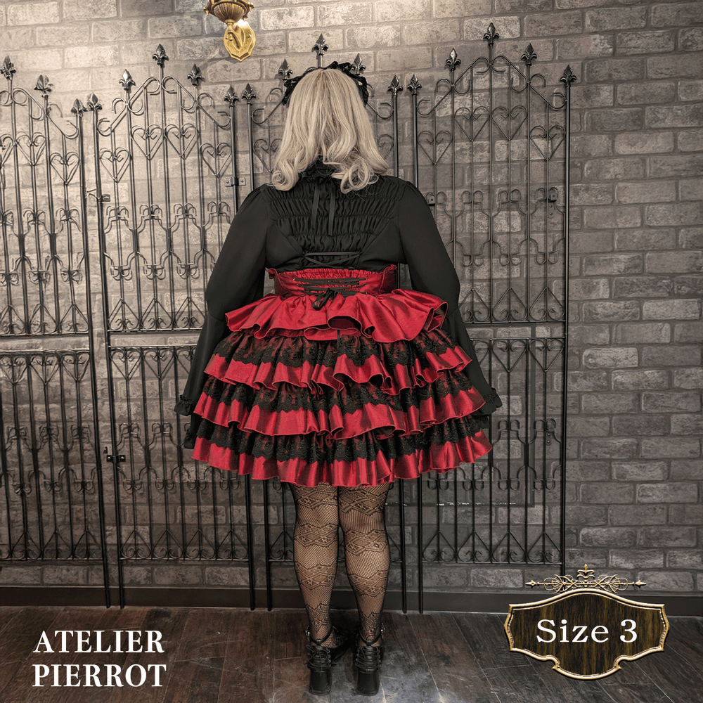 ATELIER-PIERROT】Mini Corset Skirt【サイズ2、3/プラスサイ