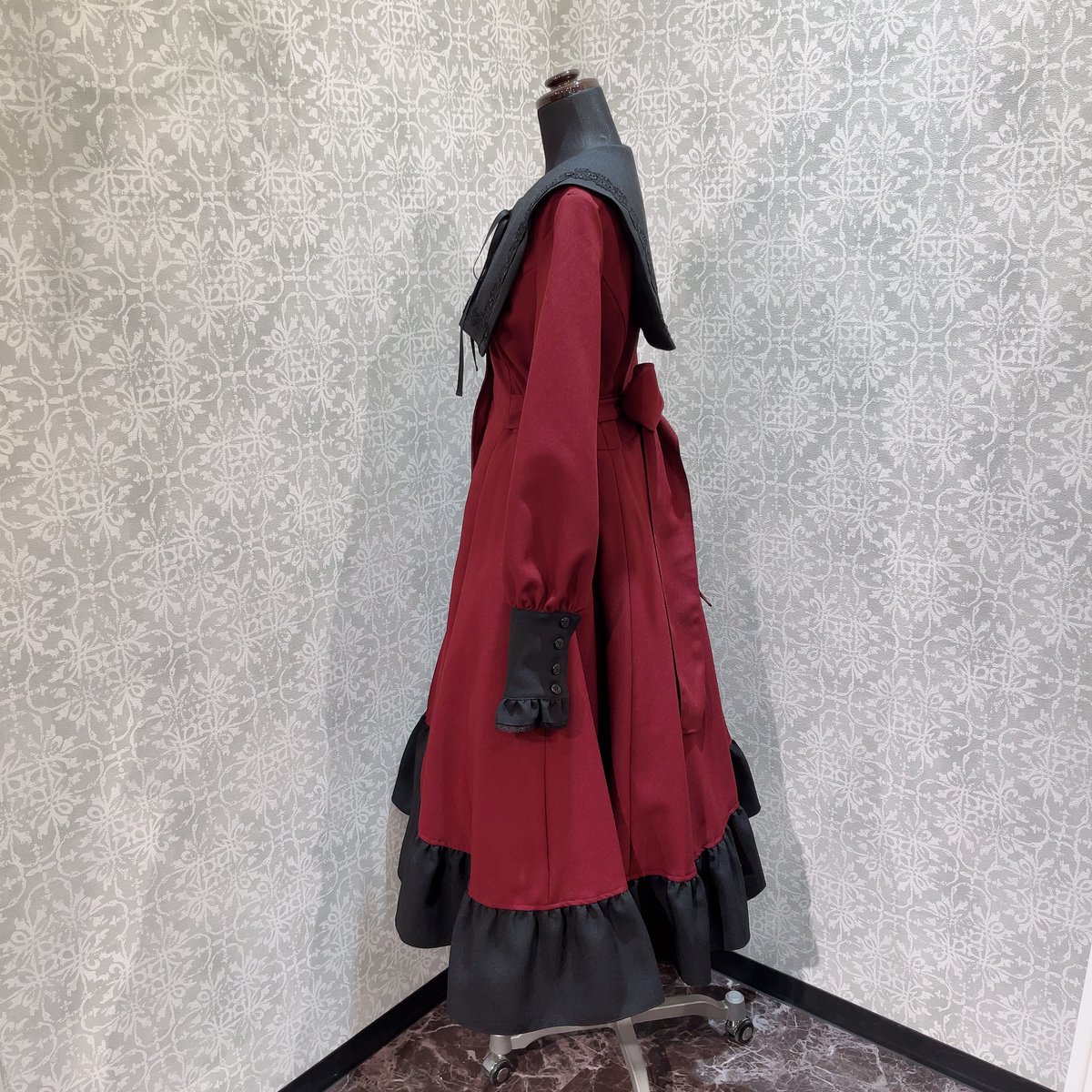 MIHO MATSUDA】ワンピース・ドロシー(赤×黒)/406020 | KIST ONL