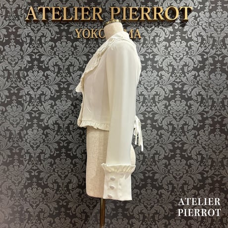 【ATELIER-PIERROT/Vallée lys】Frilled Tailored Jacket/TJK-13