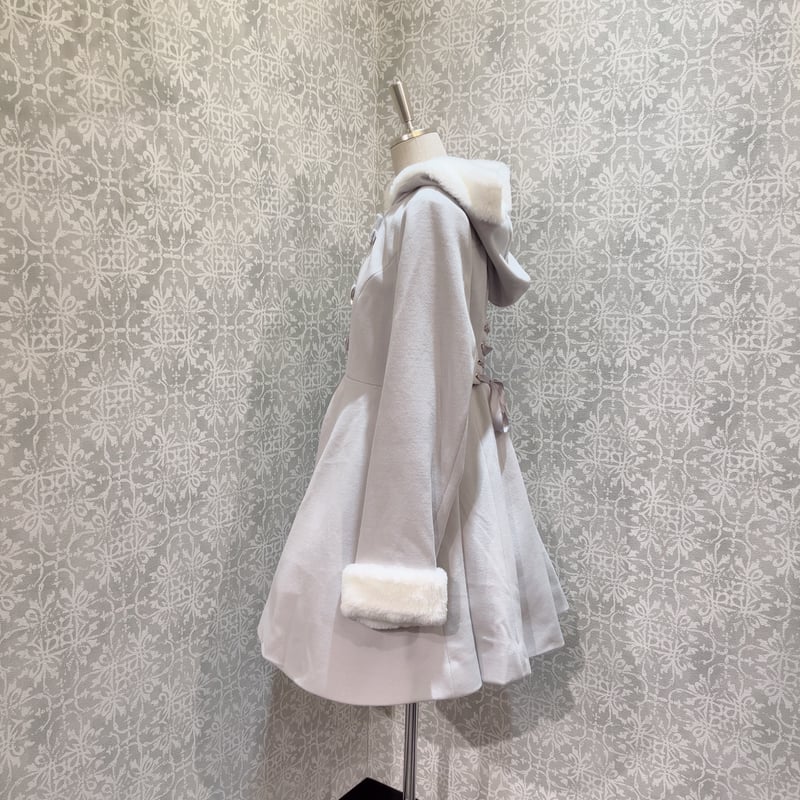 Amavel】リボンビットフーディフレアコート/125201049 | KIST ONLIN