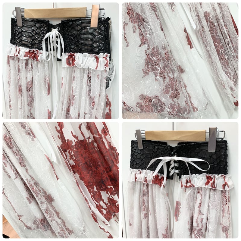h.NAOTO】 Blood Rose Dragon leather Lace corse h.NAOTO】 Blood Rose Dragon leather Lace corse