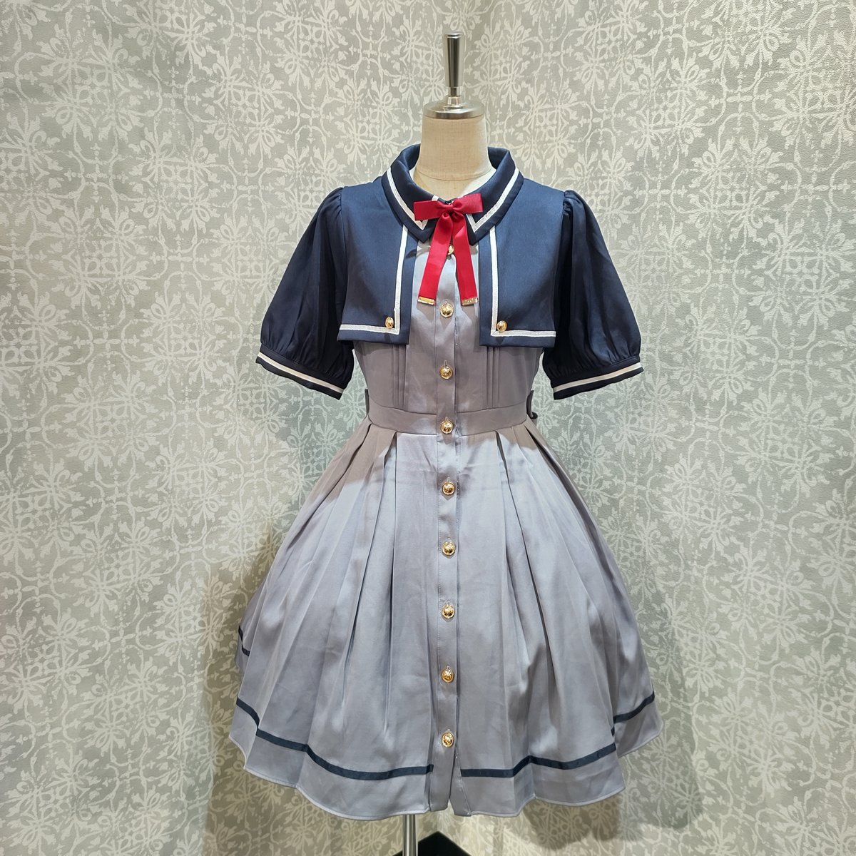 Brave Heart レイヤードワンピース ネイビー Brave Heart レイヤードワンピース – Amavel（アマベル）公式サイト