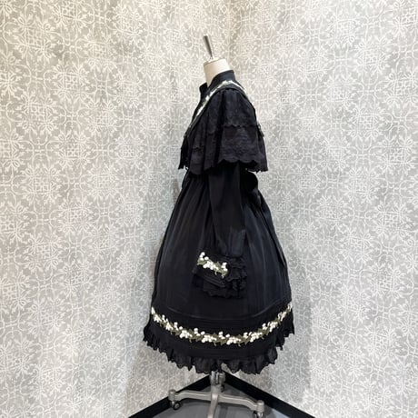 【星箱Works】スズランの谷 モチーフレースワンピース/P25101228