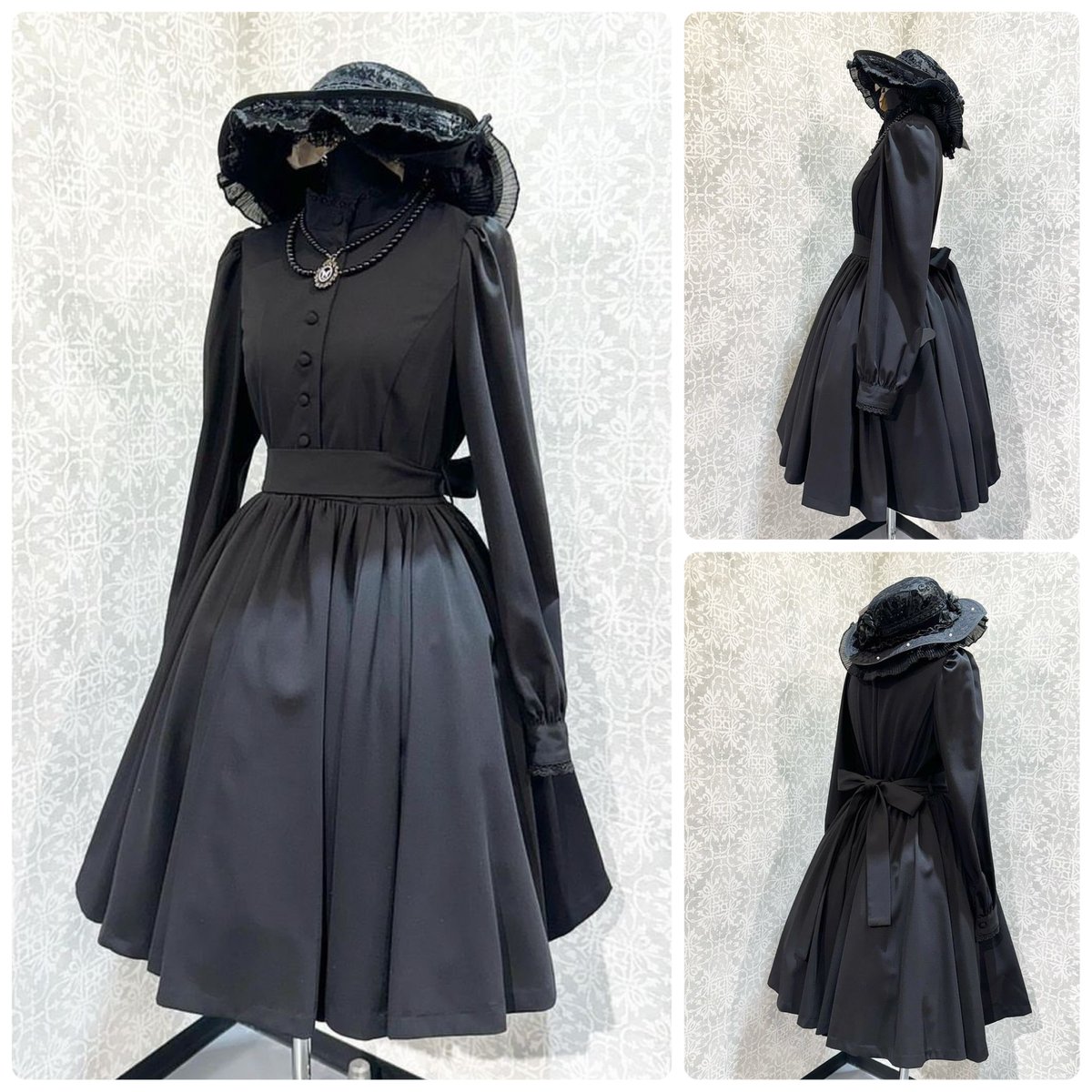 S for Shoko マヌーシュ ワンピース セール】 【SLOW/一部店舗限定】ウォッシュドコットンサテン