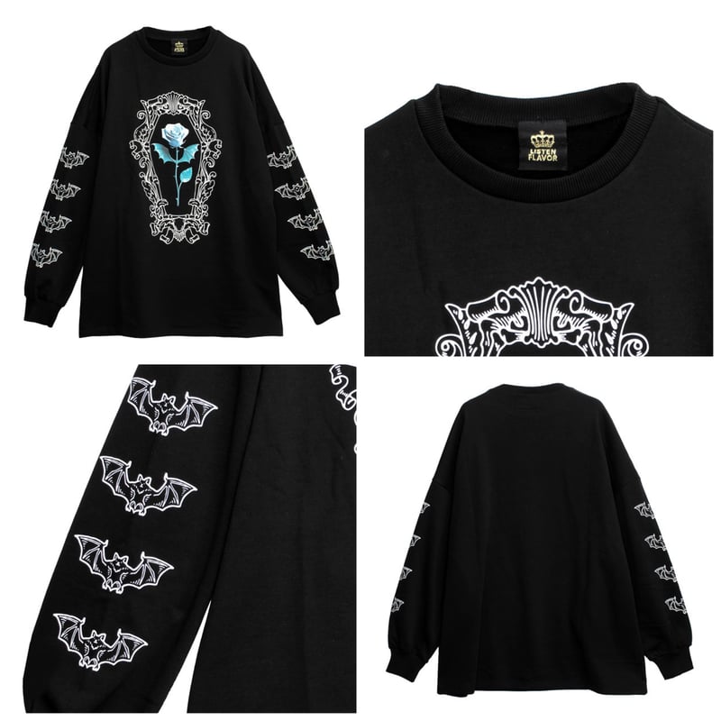 LISTEN FLAVOR】青薔薇の棺 スウェットトレーナー（2523552） | KIST