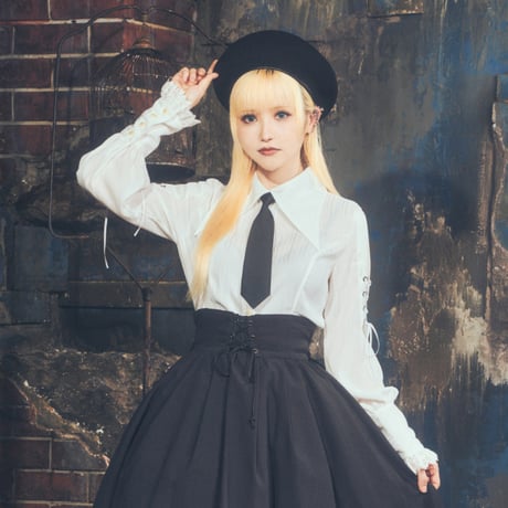 MIHO MATSUDA　ミホマツダ　ブラウス　エルカ　白　ロリィタ　ゴスロリ MIHO MATSUDA ミホマツダ ブラウス エルカ 白 ロリィタ ゴスロリ