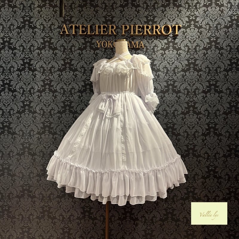 ATELIER-PIERROT/Vallée lys】 Blessed Veil Dress