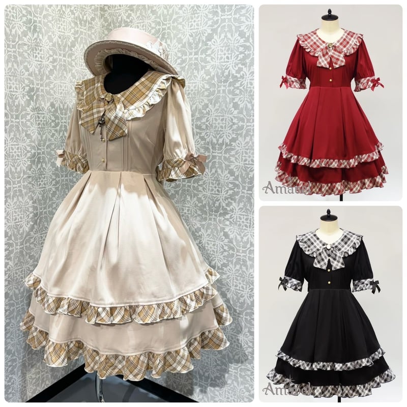 Amavel】Country Waitress ワンピース/124170527 | KIST