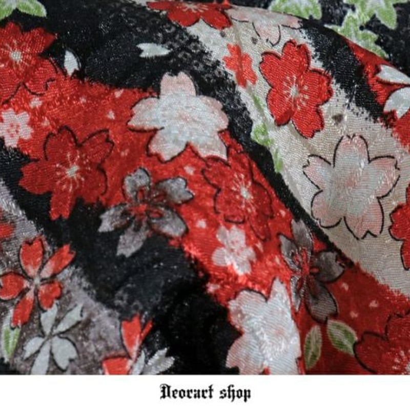 Deorart】和柄 法被(はっぴ)ガウン・カーディガン [ 流水 ]（BY7102