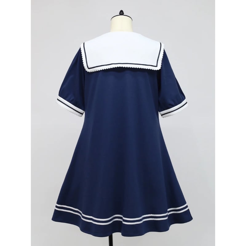 Amavel】 セーラーAラインワンピース/125190615 | KIST ONLINE