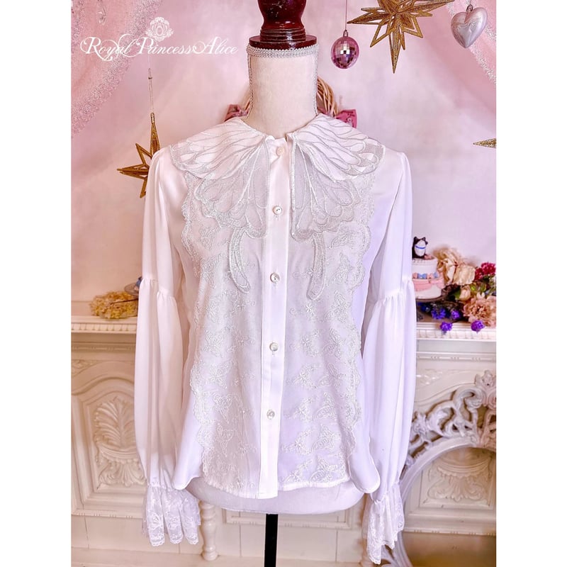 ALICE and the PIRATETS アナスタシアの蝶々襟ブラウス Anastasia Butterfly Collar Blouse (2020) by Alice and the Pirates