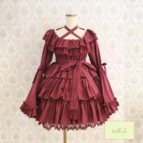 ヴァレリス　Coquelicot Dress ガーゼ fit=scale-down,w=1200
