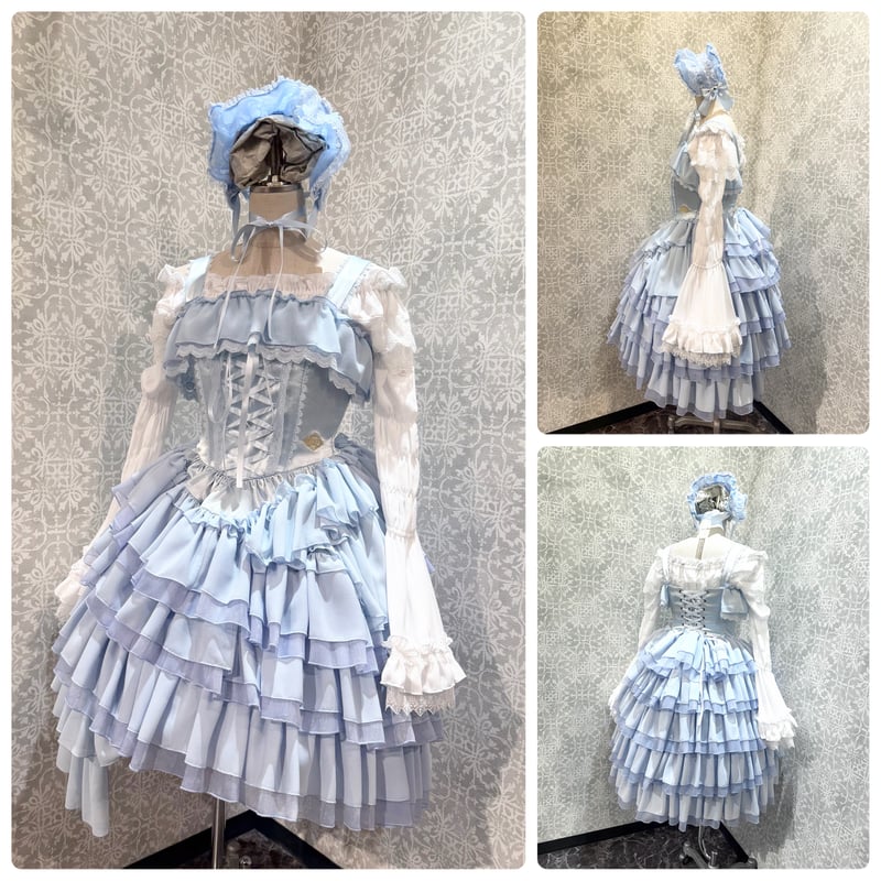 ATELIER-PIERROT】Shirring princess sleeve blous