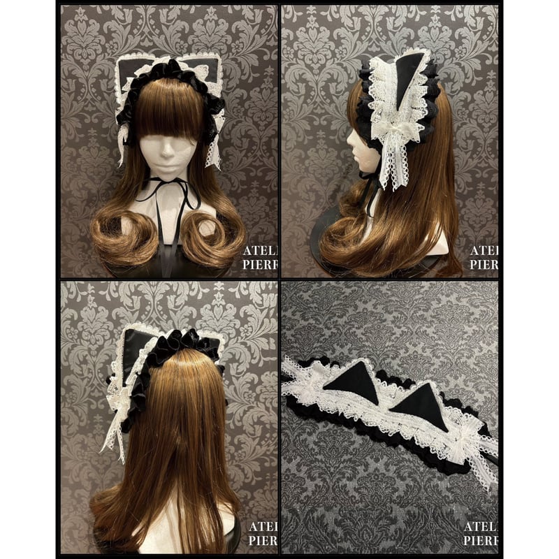 ATELIER-PIERROT】Mimi de Chat Lace Headdress/GH