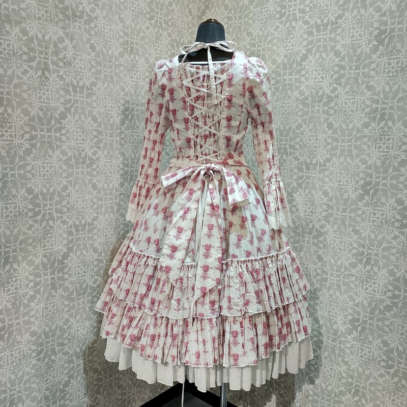 ATELIER-PIERROT】Rosy Bouquet Dress <サイズ1>/TOP3