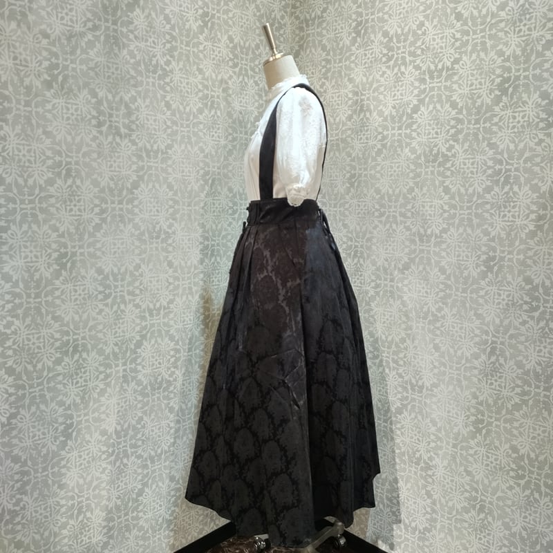 Amavel Oriental Arabesque ロングスカート＆ブラウス ◇Oriental Arabesqueマオカラーブラウス＆ロングスカート