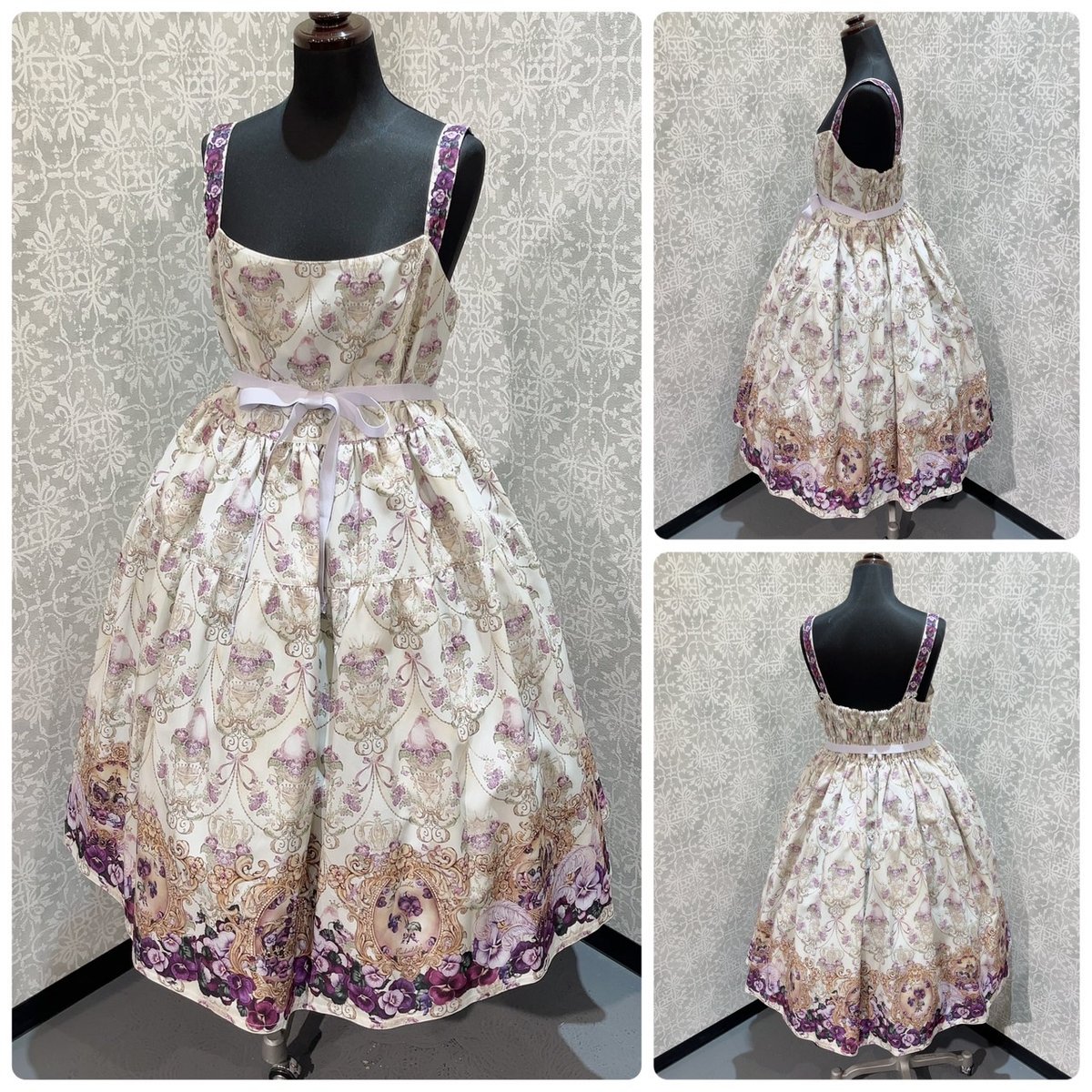 Enchantlic Enchantillyすみれ姫の王冠スカート　ピンク Enchantlic Enchantillyすみれ姫の王冠スカート ピンク