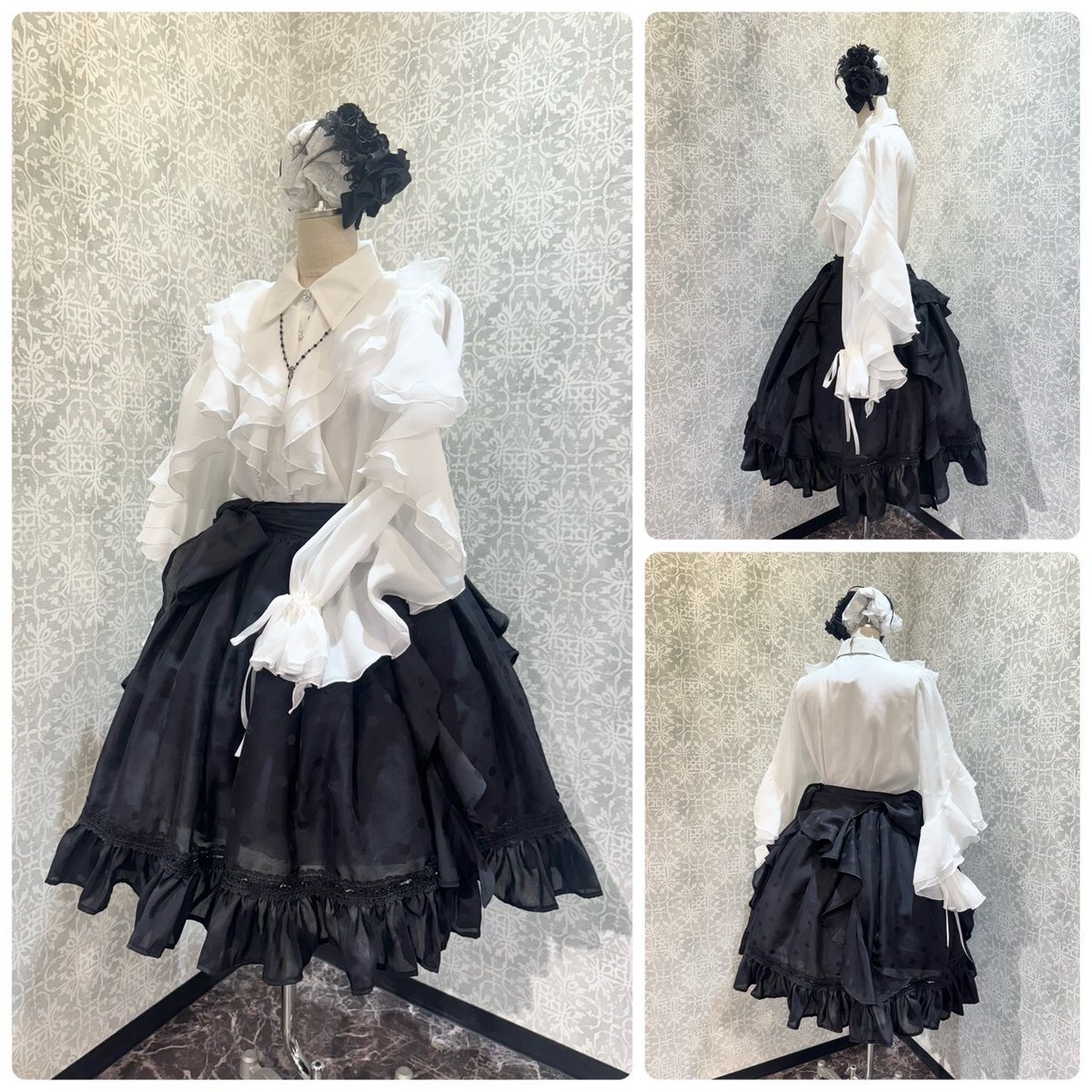 【最終値下げ】Triple*fortune 骸骨少女スカート 最終値下げ】Triple*fortune 骸骨少女スカート - メルカリ