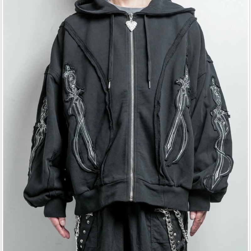 BACKSTAGE PASS】TRIPLE DAGGER HOODIE(トリプル ダガー フ