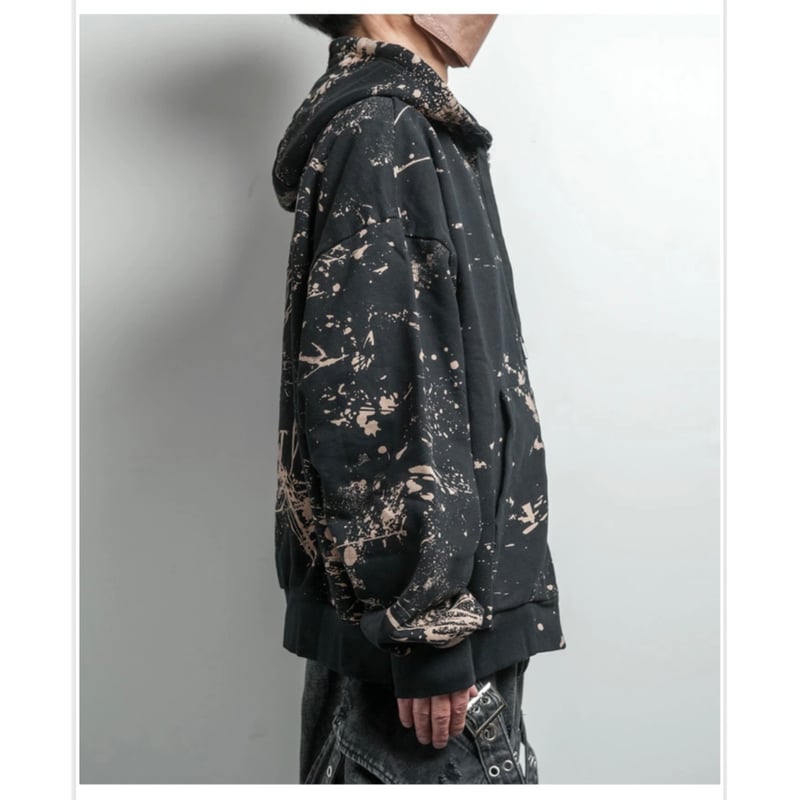 BACKSTAGE PASS】BONZO HOODIE / ビッグシルエット ジップアップパ