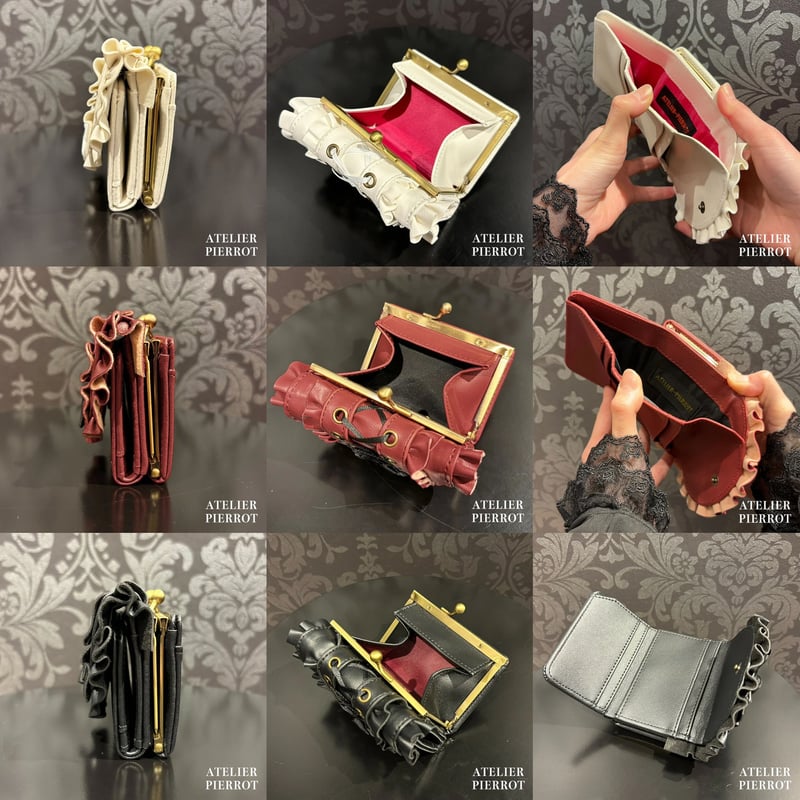 ATELIER-PIERROT】Doll's Frill Mini Wallet/AKW-0