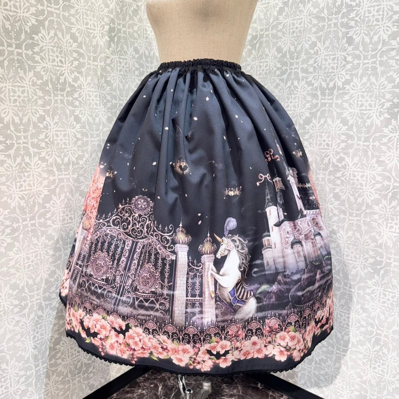 Enchantlic Enchantilly】幻影桜城〜夢幻の一角獣〜 スカート/012-8