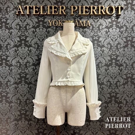 【ATELIER-PIERROT/Vallée lys】Frilled Tailored Jacket/TJK-13