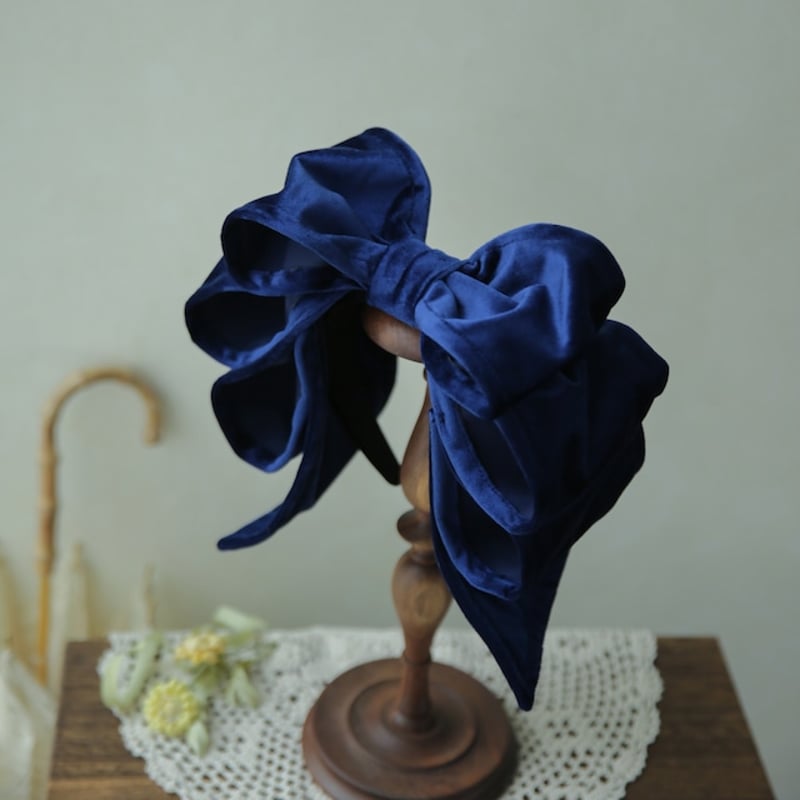 星箱Works】お人形風ラッピングリボンカチューシャ【お取り寄せ