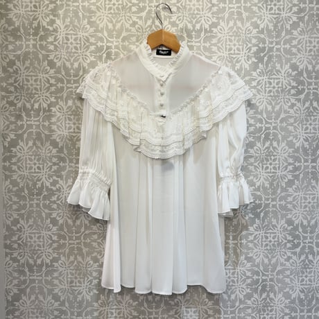 【Sheglit】"Edelweiss"シフォンブラウス/544090