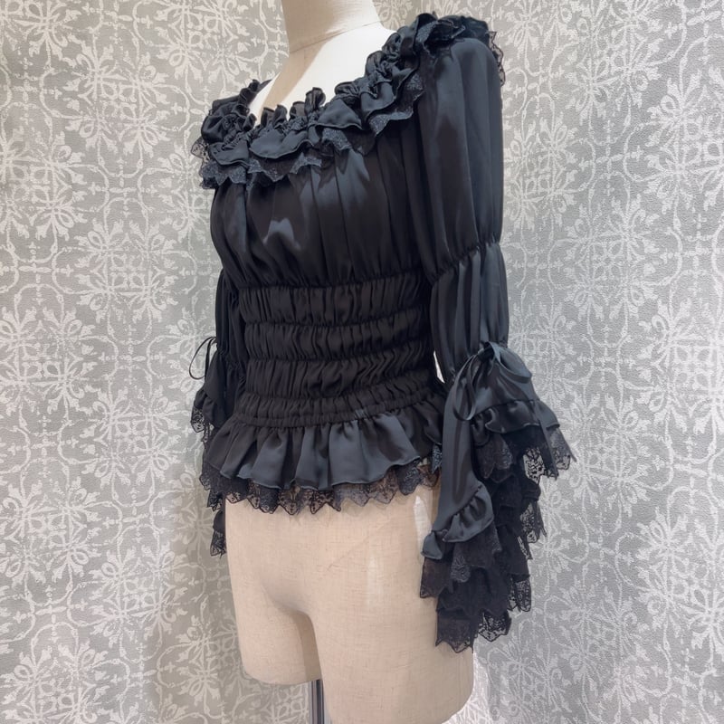 ATELIER-PIERROT】Blossom Breeze Blouse/VBL-03 |
