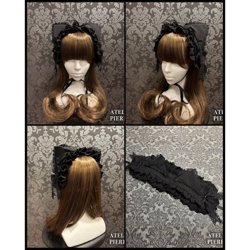 ATELIER-PIERROT】Mimi de Chat Lace Headdress/GH