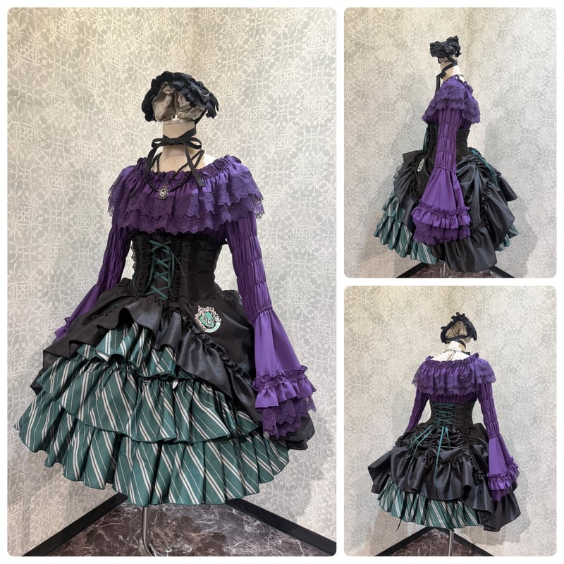 ATELIER-PIERROT】Shirring princess sleeve blous