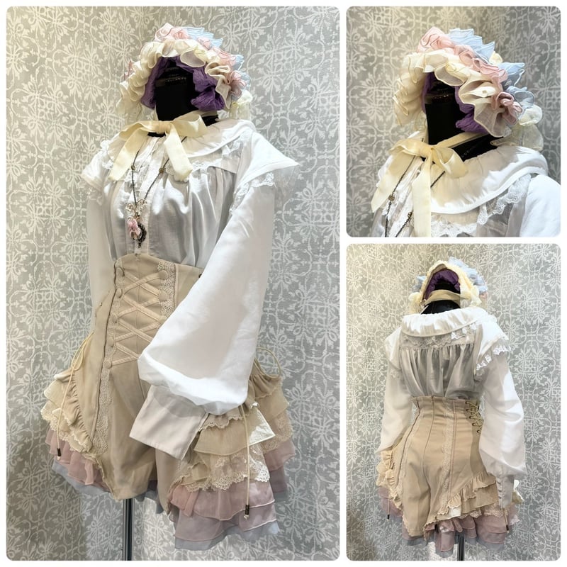 星箱Works】フェリ・ドウ・ロンド タッセルリボンブラウス/P33103148