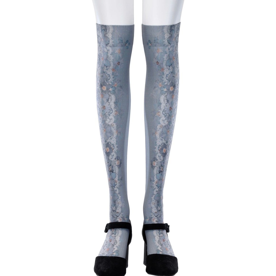 Sheglit】 Flower Lace Over Knee/684110 | KIST O Sheglit】 Flower Lace Over Knee/684110 | KIST O
