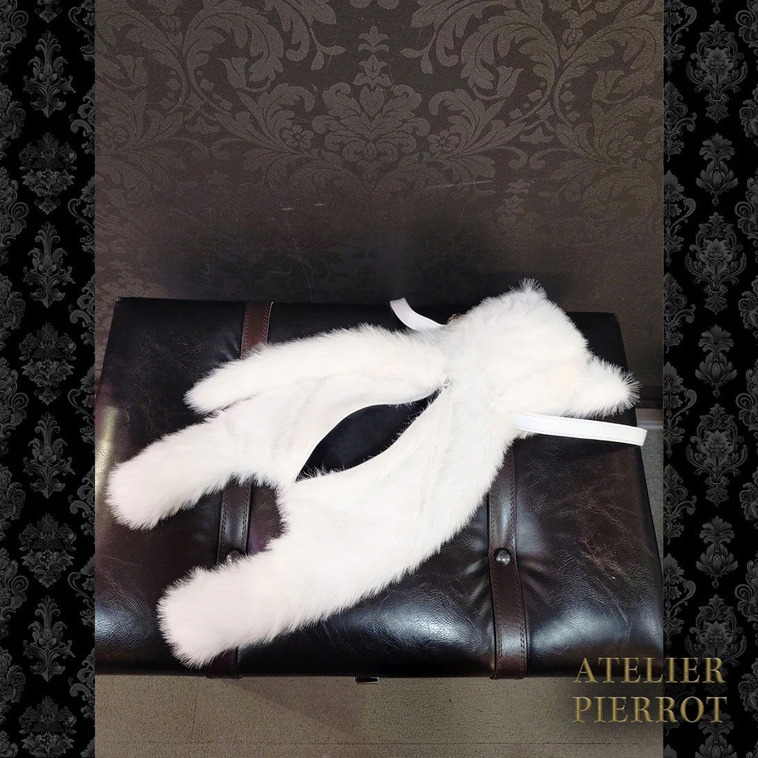 ATELIER-PIERROT】 Noir Neko Shoulder Bag/OCB-01