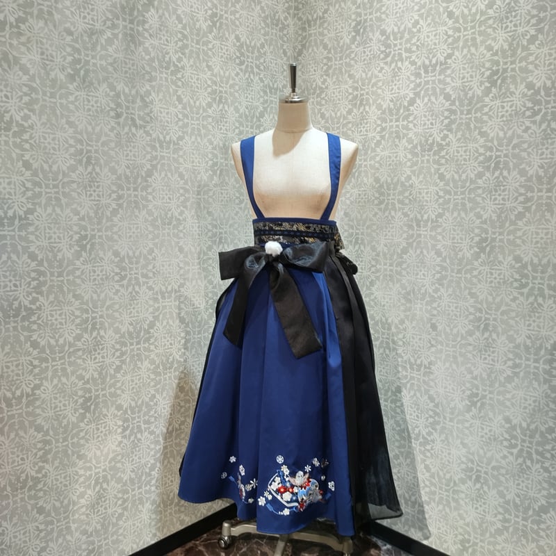 Amavel】手まり遊びとシマエナガ 和風スカート/125411297 | KIST ONL