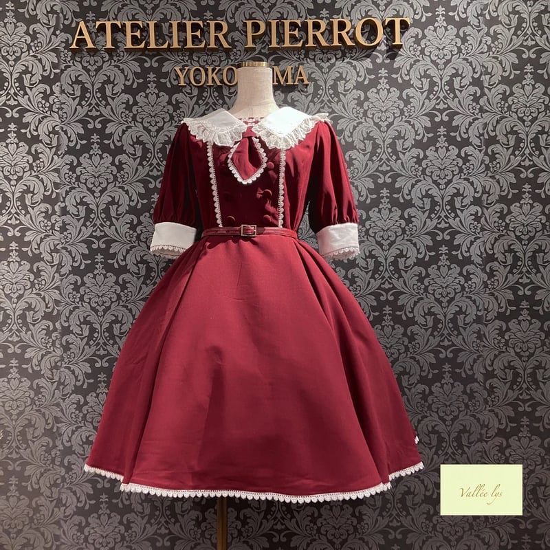 最終値下げ！アトリエピエロ☆Batwing Waltz Dress　ボルドー Batwing Waltz JSK by Atelier Pierrot