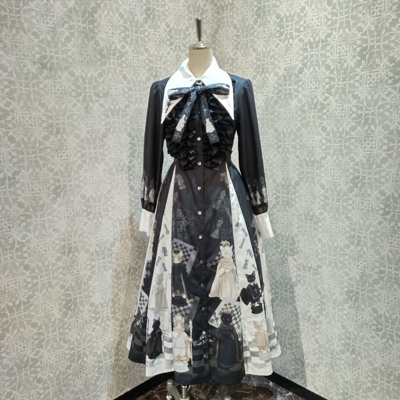  princess alice × tonoコラボワンピース ロイプリ スミレの花園・tonoコラボ ワンピース(パープル)【3月中旬～3月