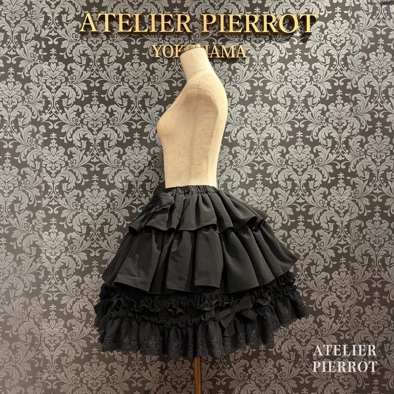 ATELIER-PIERROT】 Melty Ribbon Tier Skirt/TSK-2