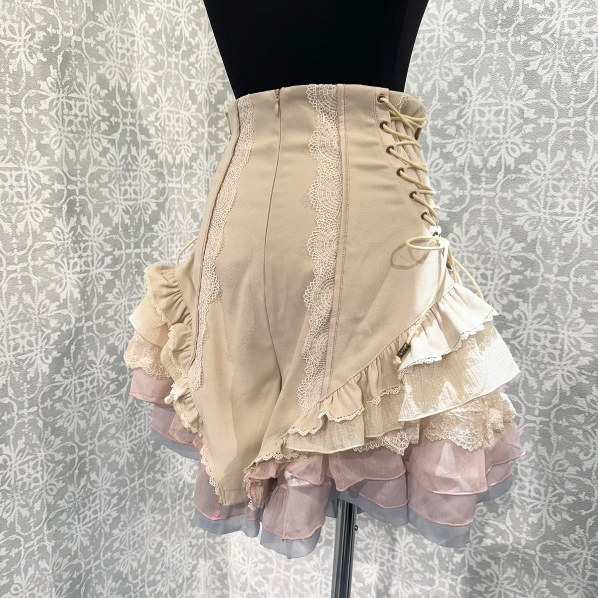 星箱Works】フェリ・ドウ・ロンド 編み上げショートパンツ/P33107149  