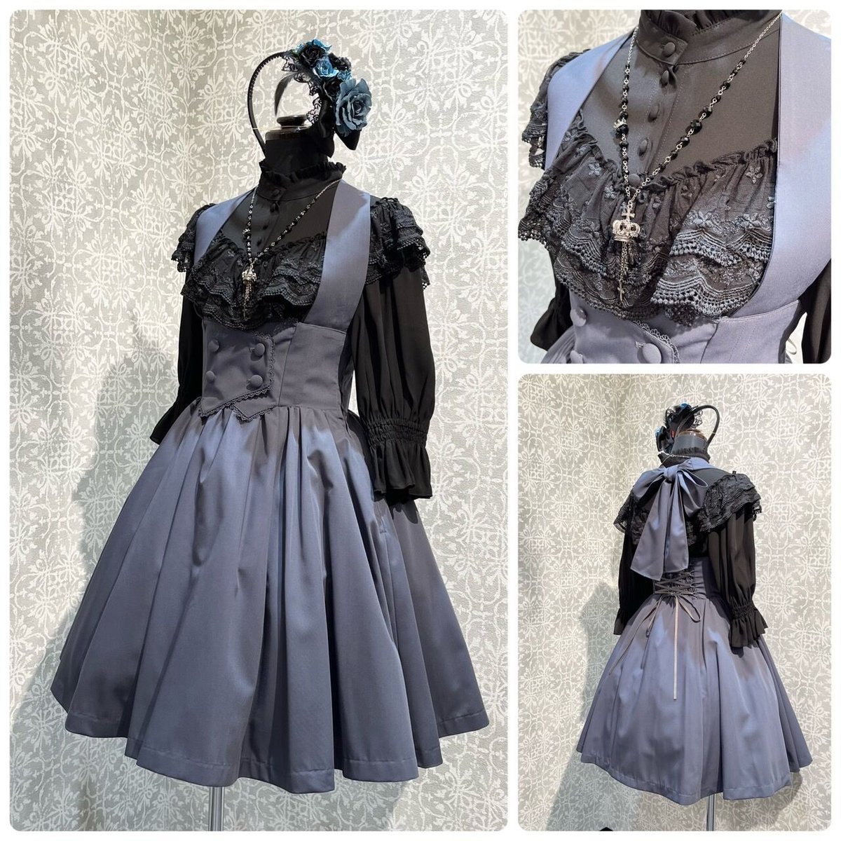 K.grace メッシュフリルスリング