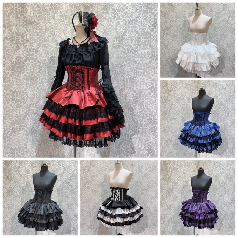 ATELIER-PIERROT】Mini Corset Skirt/TSK2018 | KI