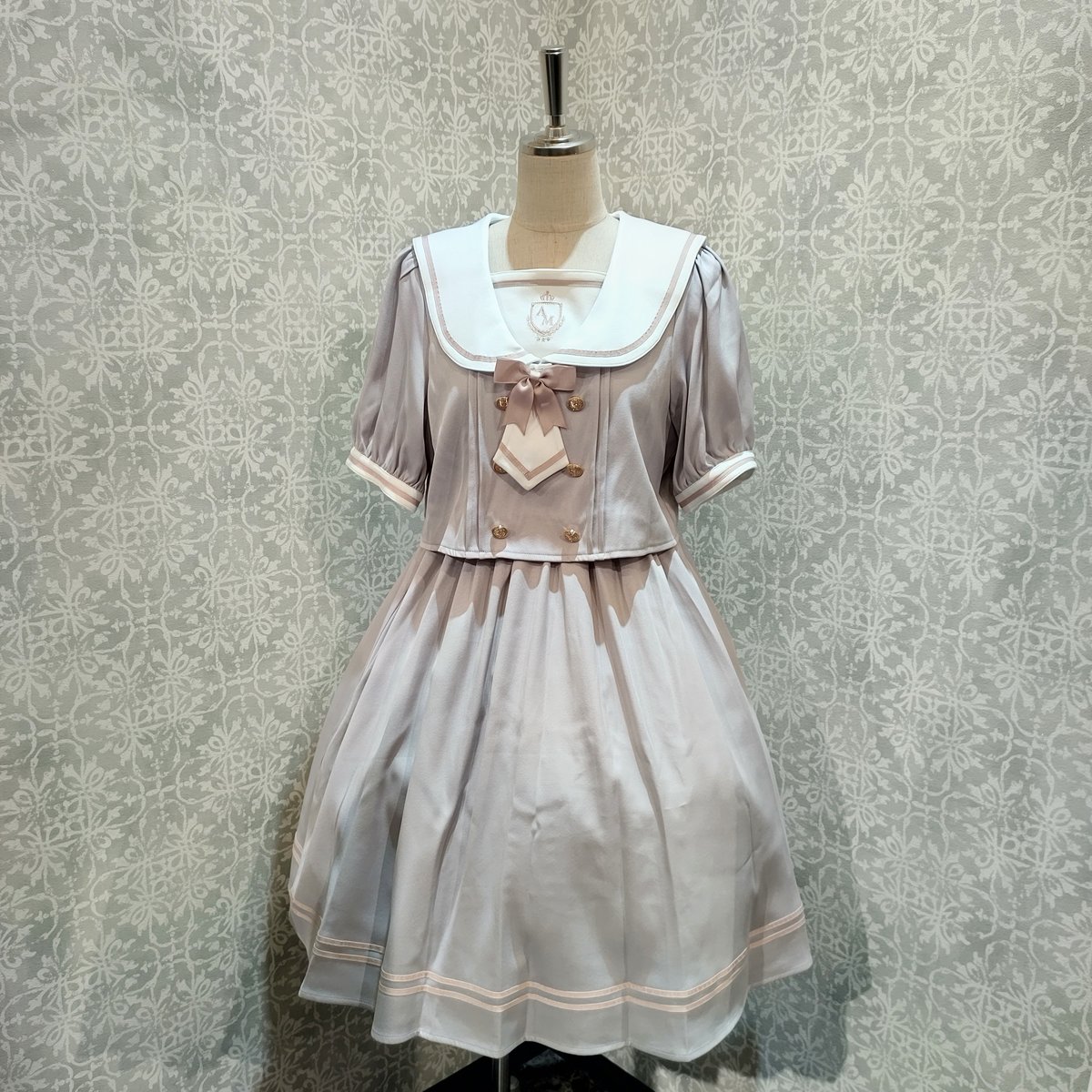 ミルク⭐︎セーラー風セットアップワンピース MILK セーラーシャツワンピース ミルク⭐︎セーラー風