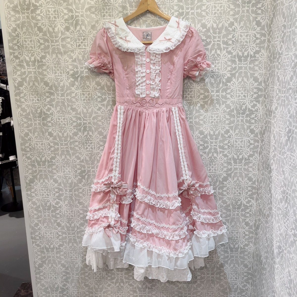 星箱Works】春風の香りパフスリーブワンピース/A24A01228【お取り寄せ