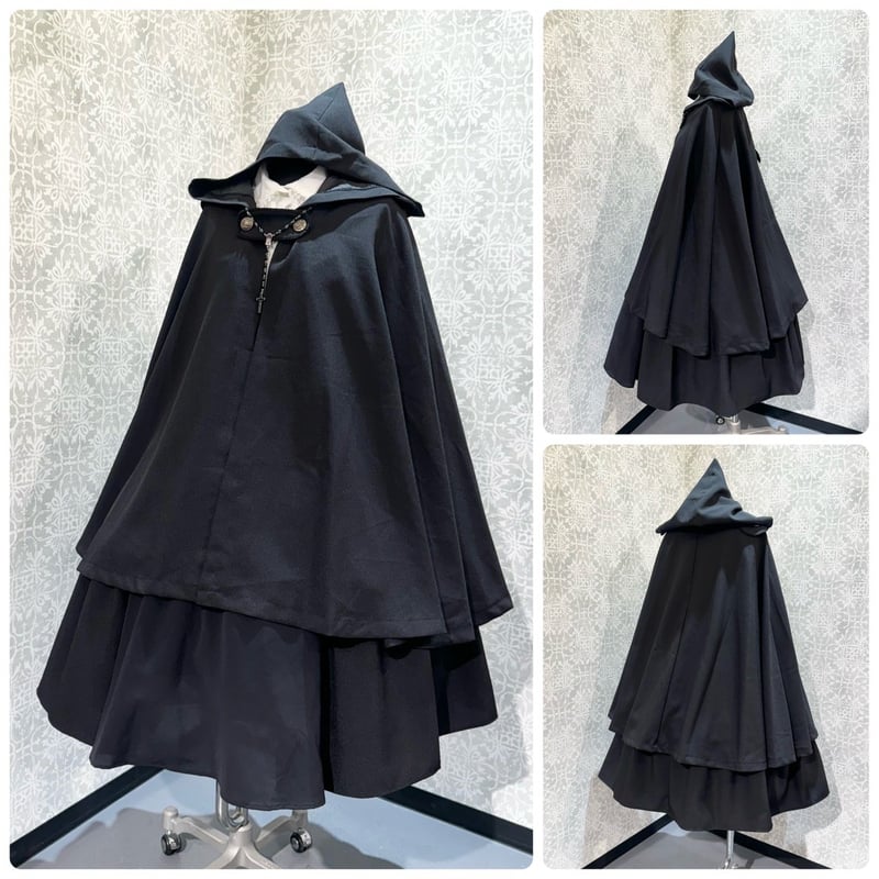 オーダー価格35万【Vesta】フルハンドメイドマントコート ケープ