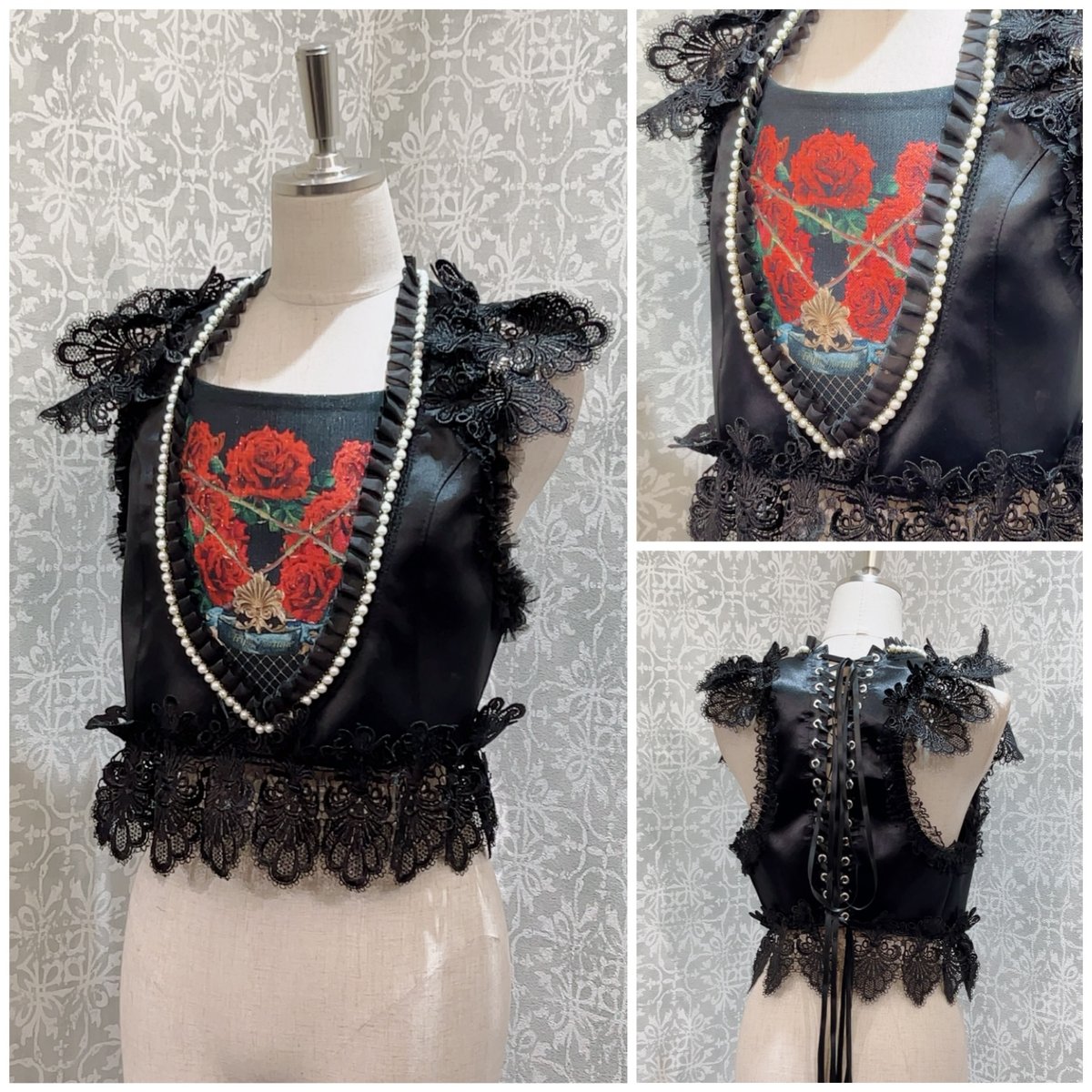 Triple*fortune】女王の赤い薔薇 コルセット | KIST ONLINE STORE