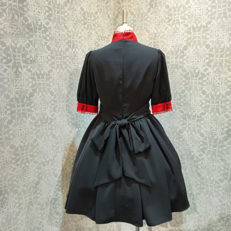 アトリエピエロ　Haunted Doll Dress 黒×黒 Haunted Doll OP by Atelier Pierrot