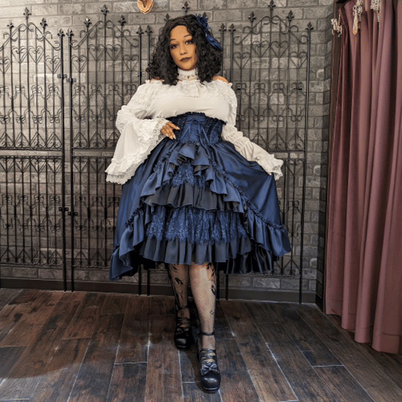 ATELIER-PIERROT】Shirring princess sleeve blous